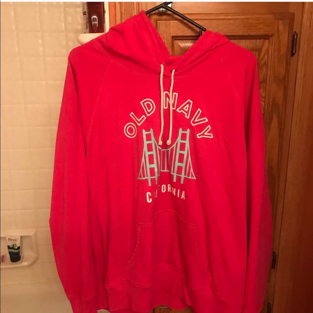 Pink Old Navy Hooded Sweatshirt